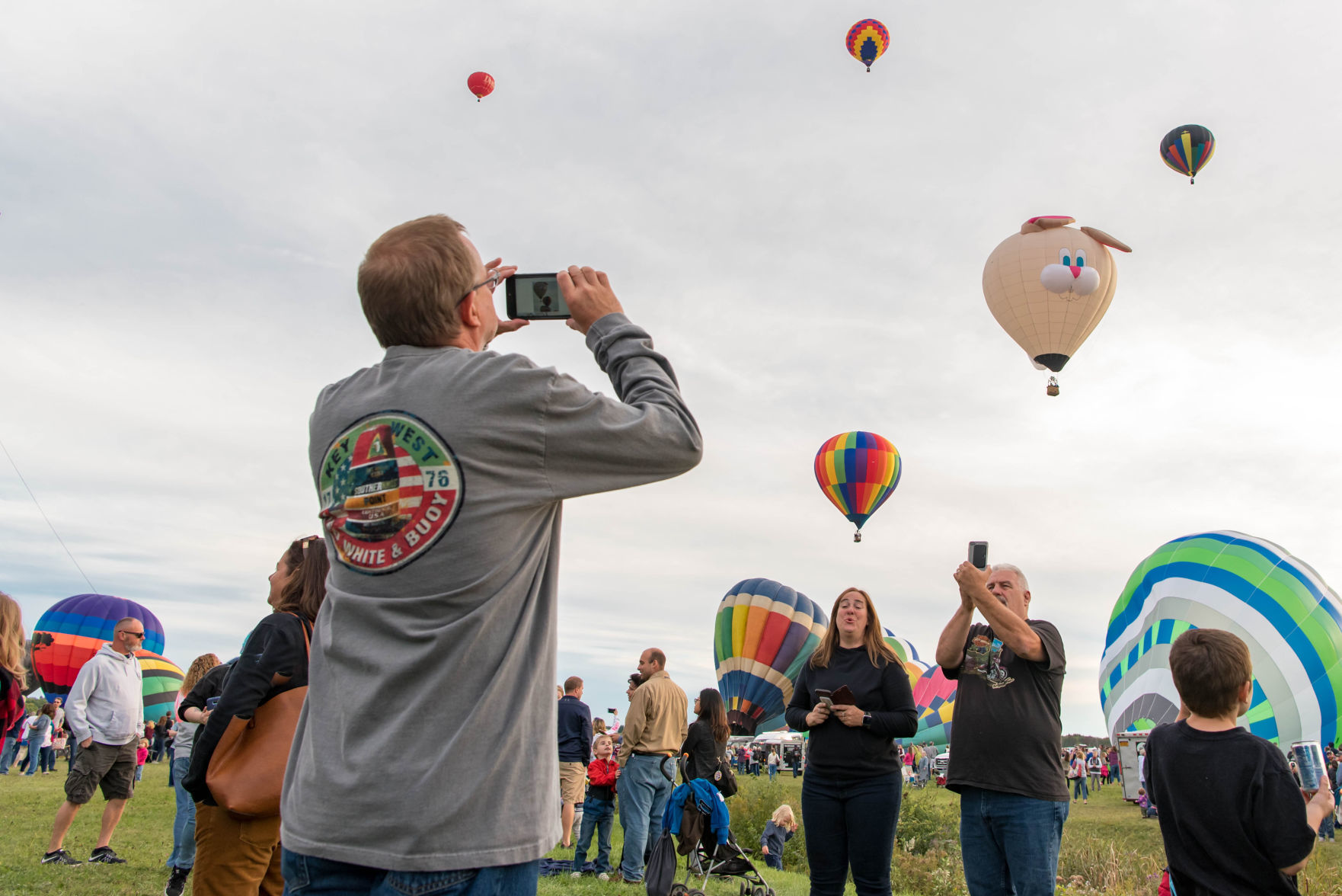 Adirondack Balloon Festival Saturday evening